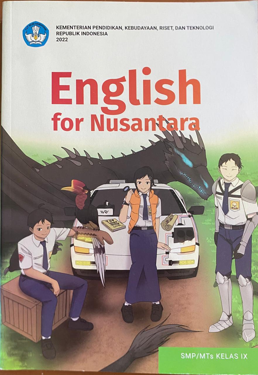 Sampul ENGLISH for Nusantara SMP/MTs KELAS IX