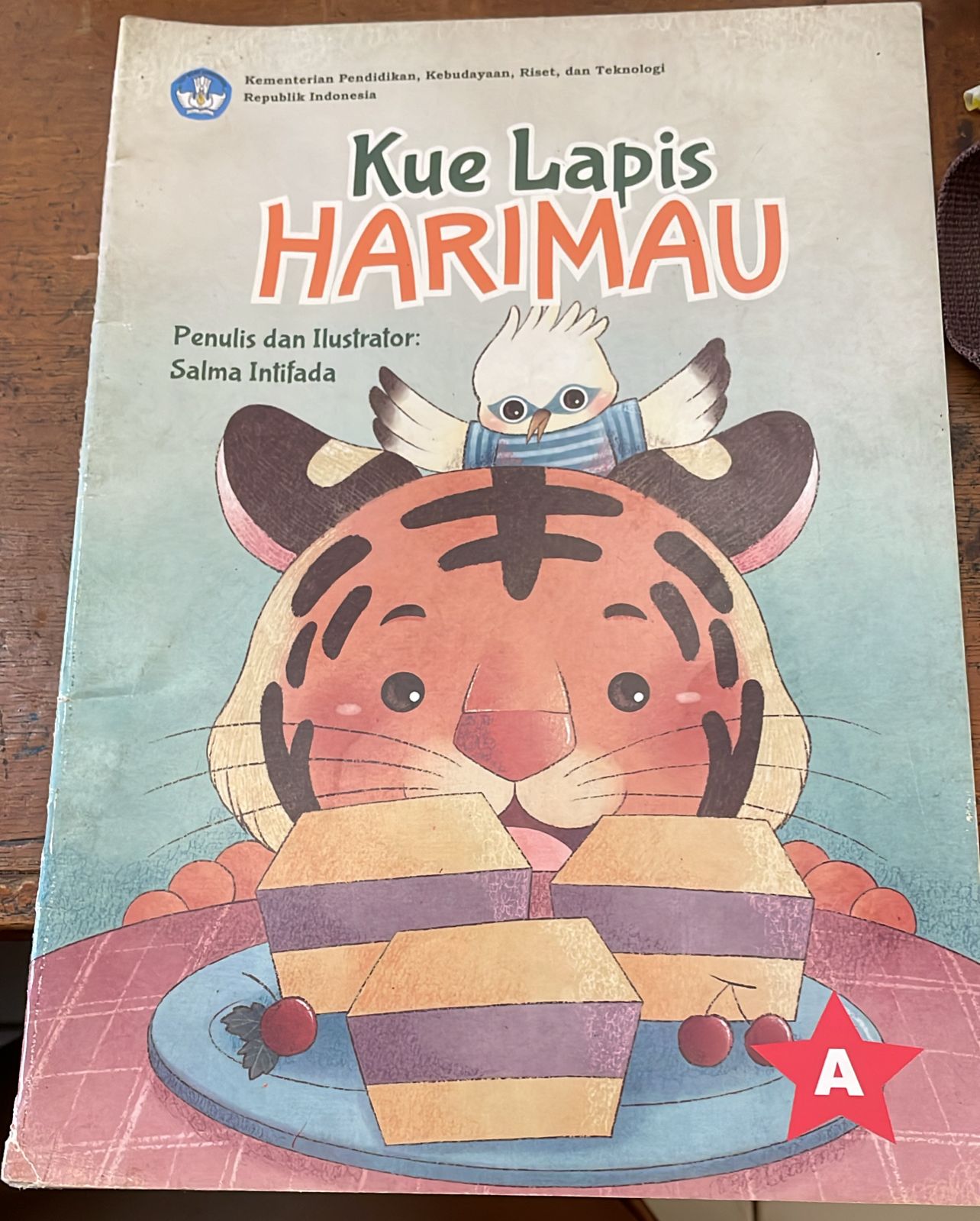Sampul Kue Lapis Harimau