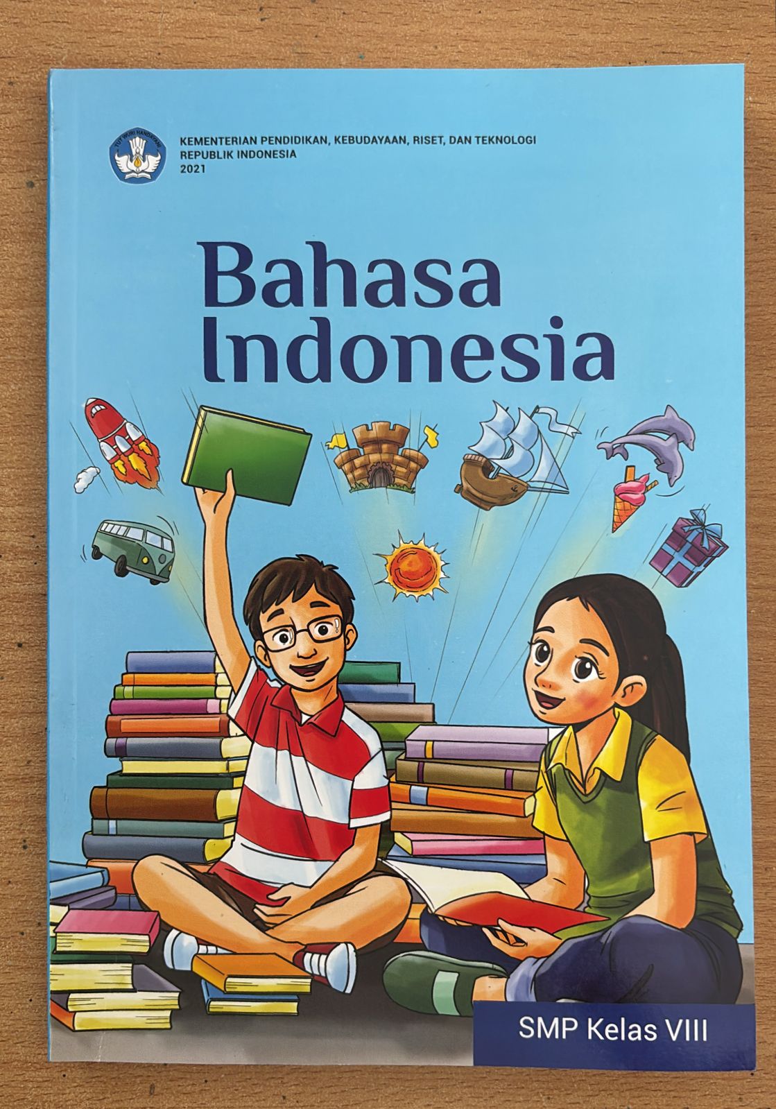Sampul Bahasa Indonesia Kelas VIII