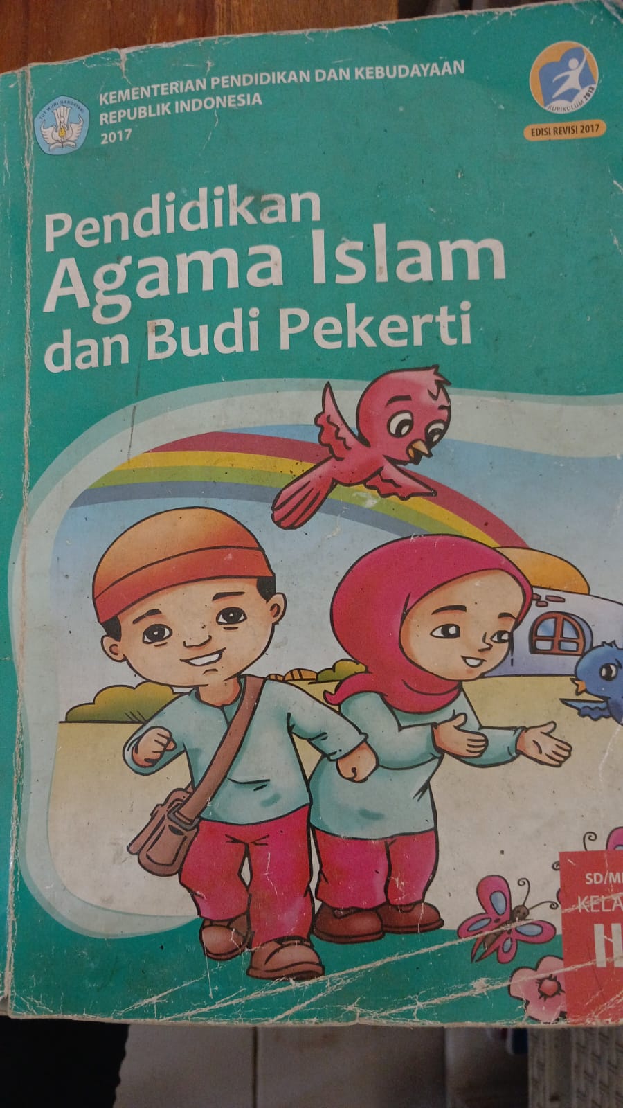Sampul Pendidikan Agama Islam dan Budi Pekerti kelas 2 2017