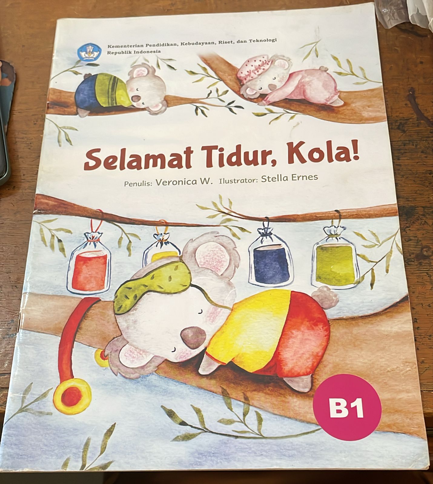 Sampul Selamat Tidur, Kola !