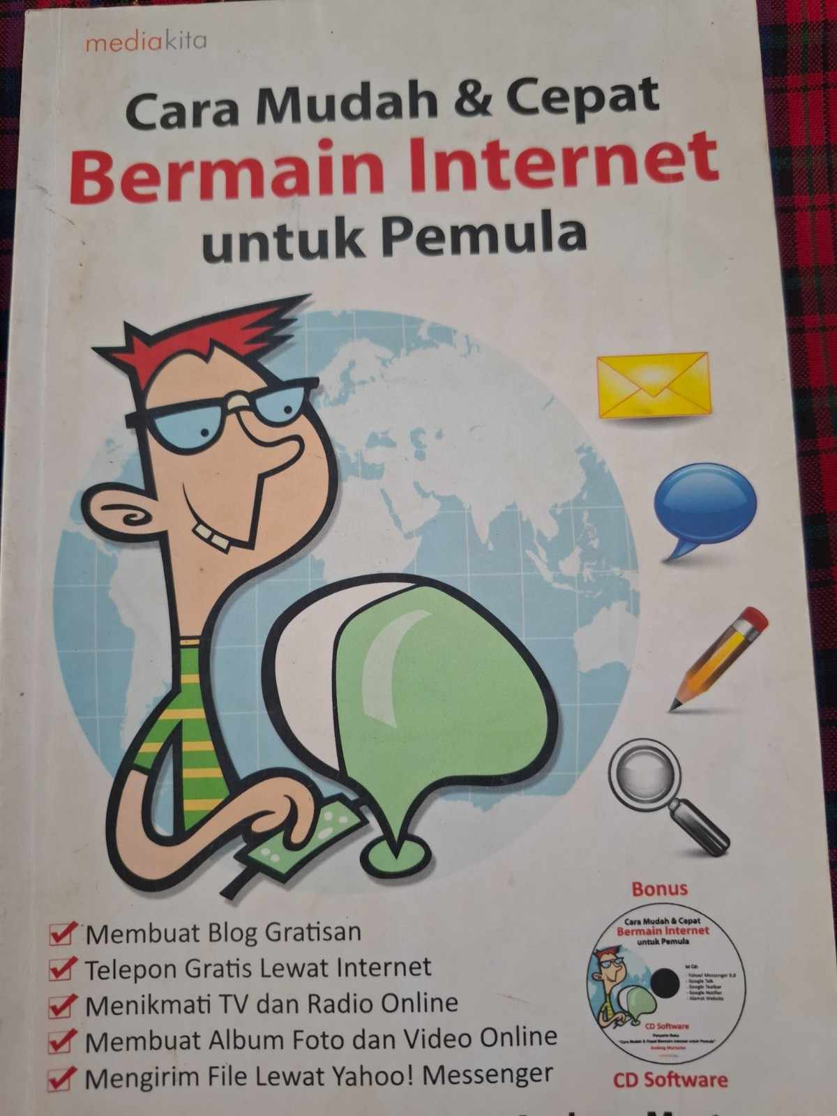 Sampul Cara Mudah & Cepat Bermain Internet Untuk Pemula