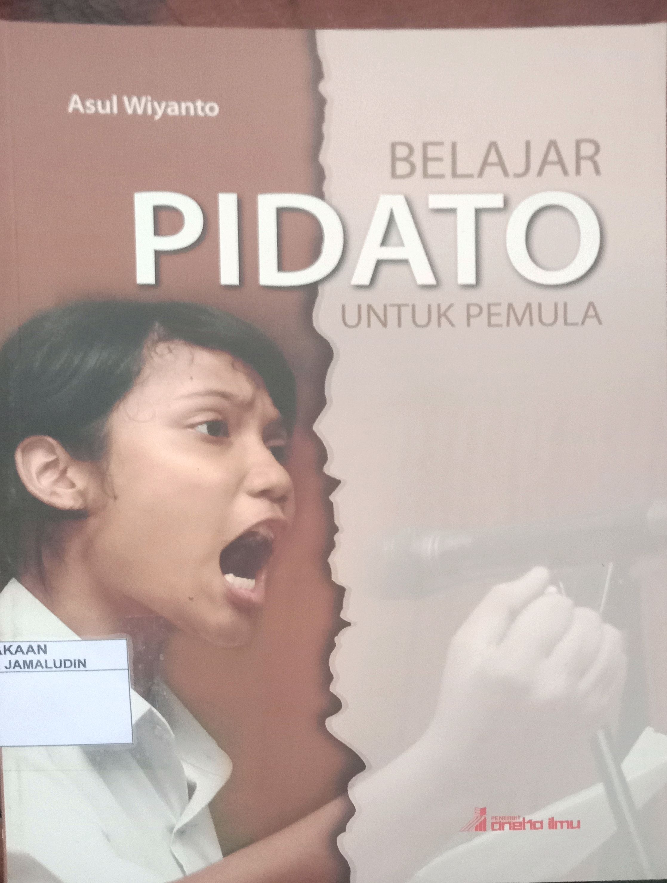 Sampul Belajar Pidato Untuk Pemula