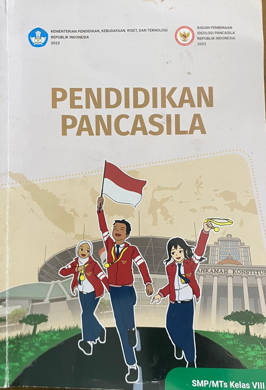 Sampul PENDIDIKAN PANCASILA SMP/MTs KELAS VIII