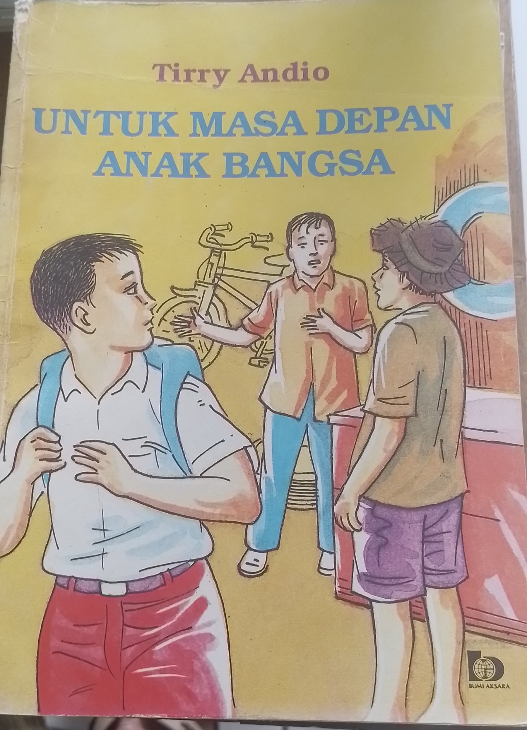 Sampul UNTUK MASA DEPAN ANAK BANGSA