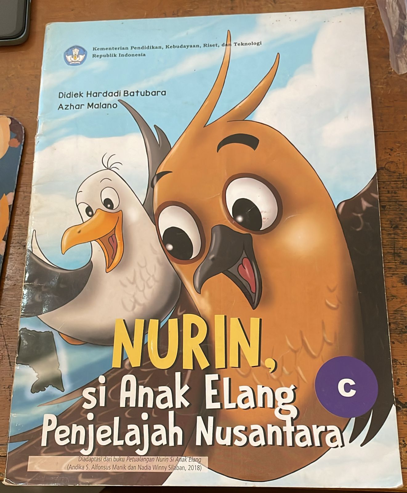 Sampul Nurin, Si Anak Elang Penjelajah Nusantara