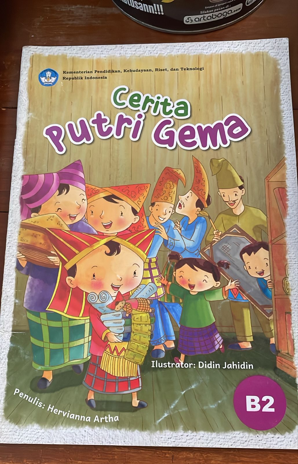 Sampul Cerita Putri Gema