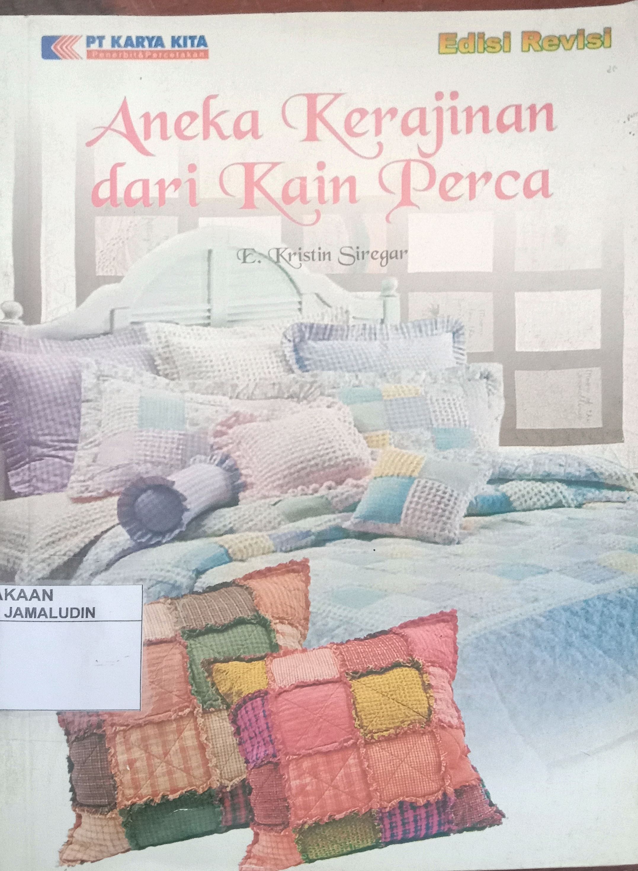 Sampul Aneka Kerajinan dari Kain Perca
