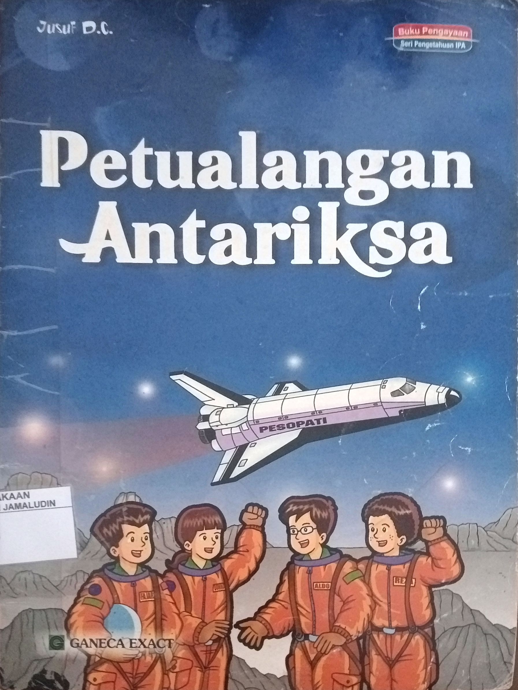 Sampul Petualangan Antariksa