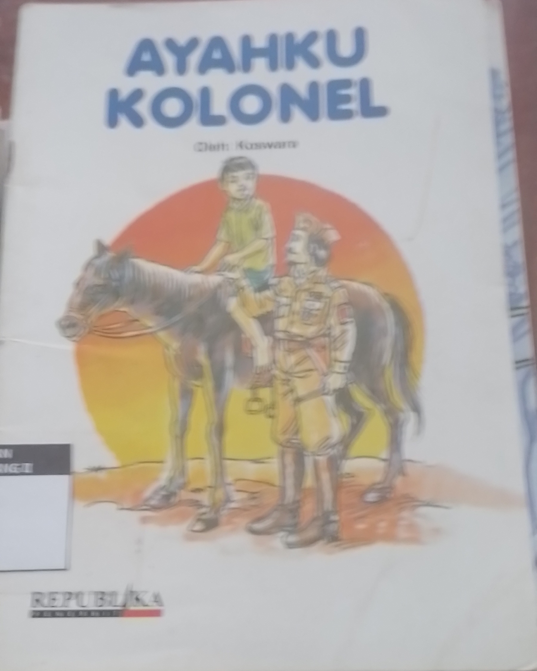 Sampul AYAHKU KOLONEL