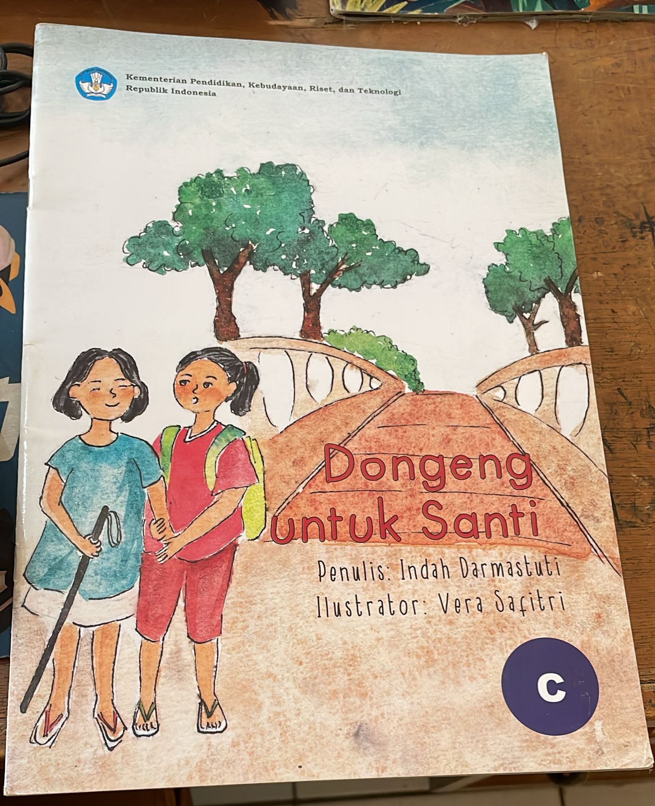 Sampul Dongeng untuk Santri