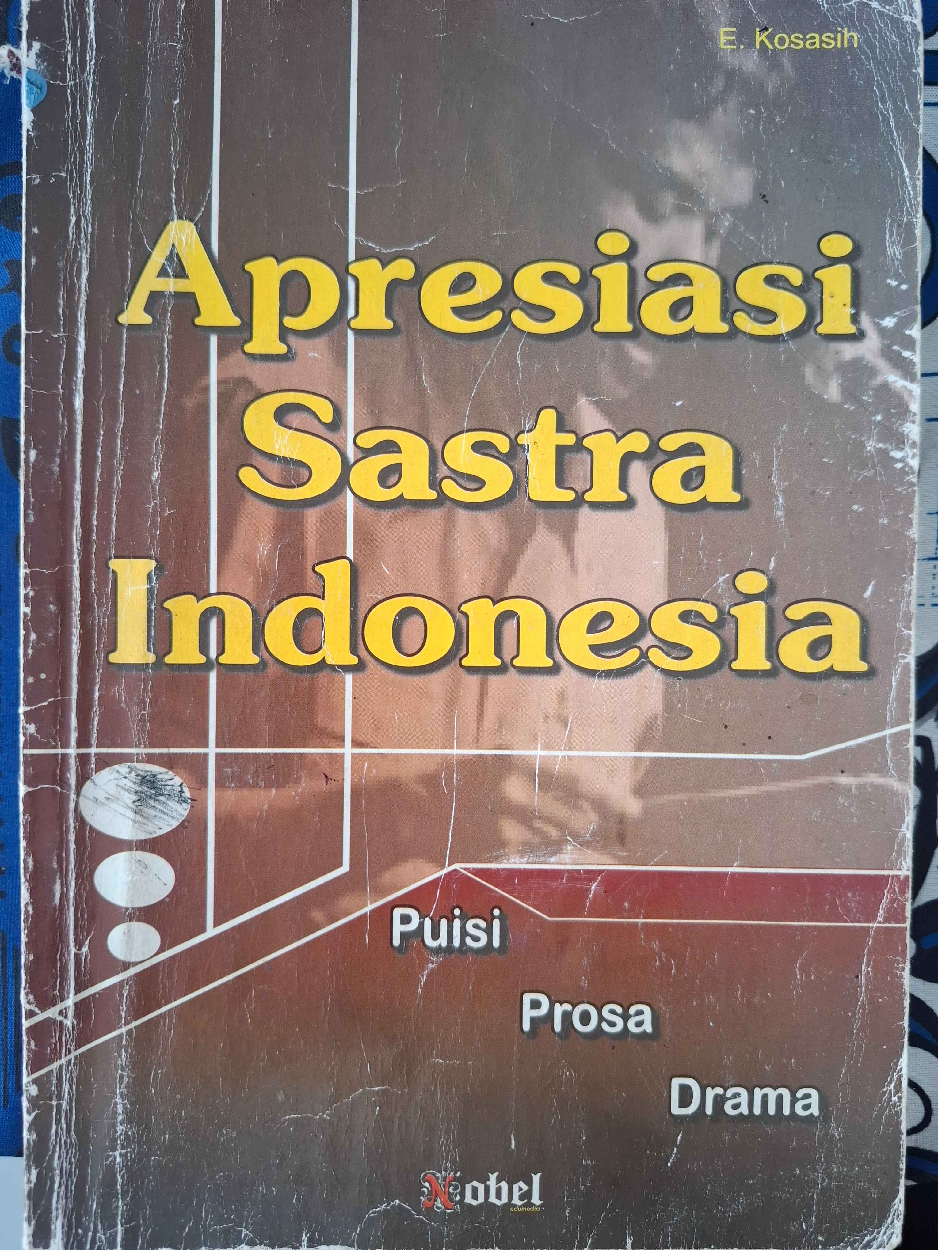 Sampul Apresiasi Sastra Indonesia