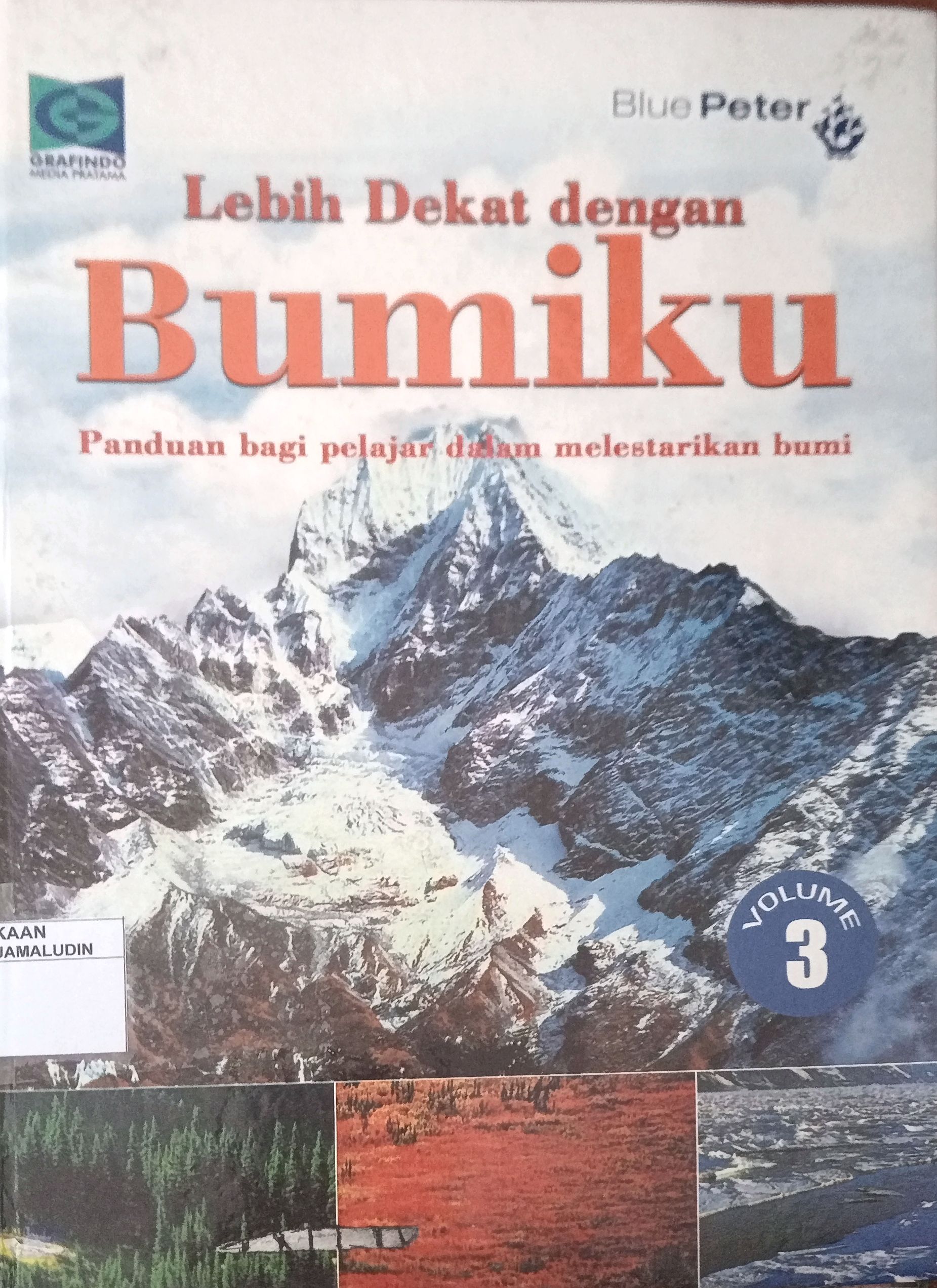 Sampul Lebih Dekat dengan Bumiku