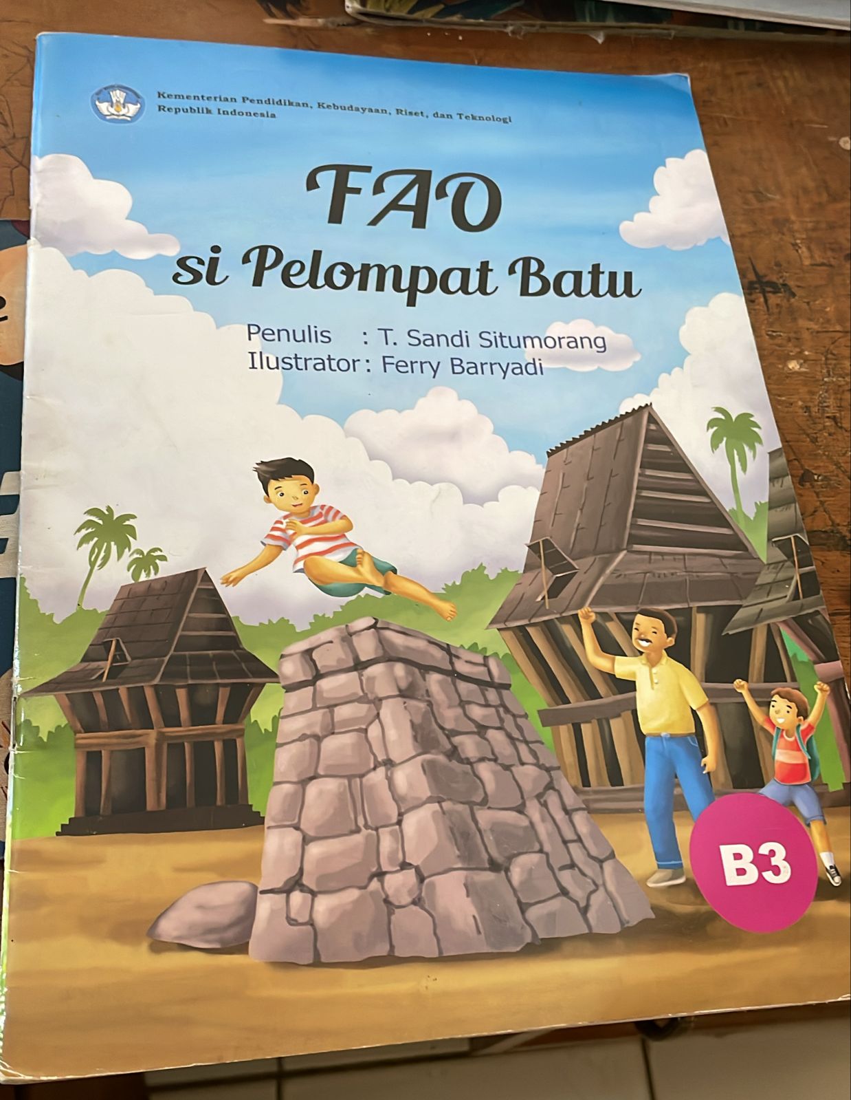 Sampul FAO Si Pelompat Batu