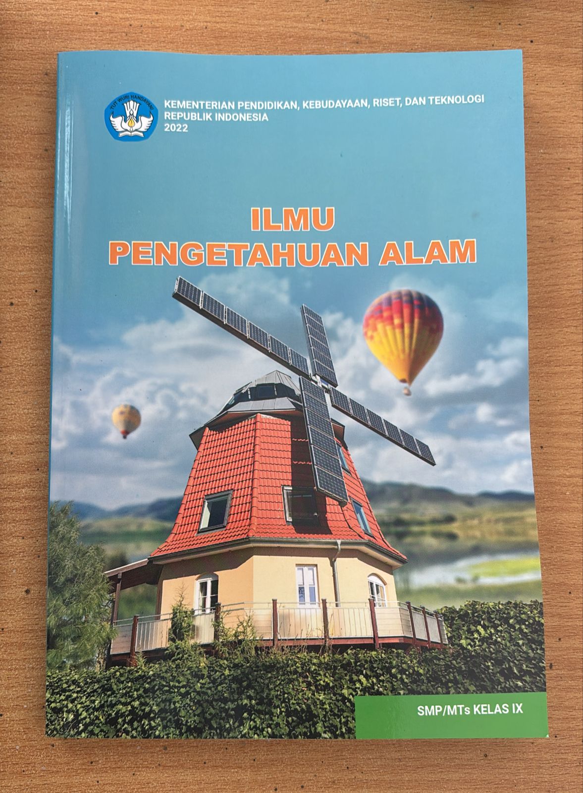 Sampul ILMU PENGETAHUAN ALAM Kelas IX
