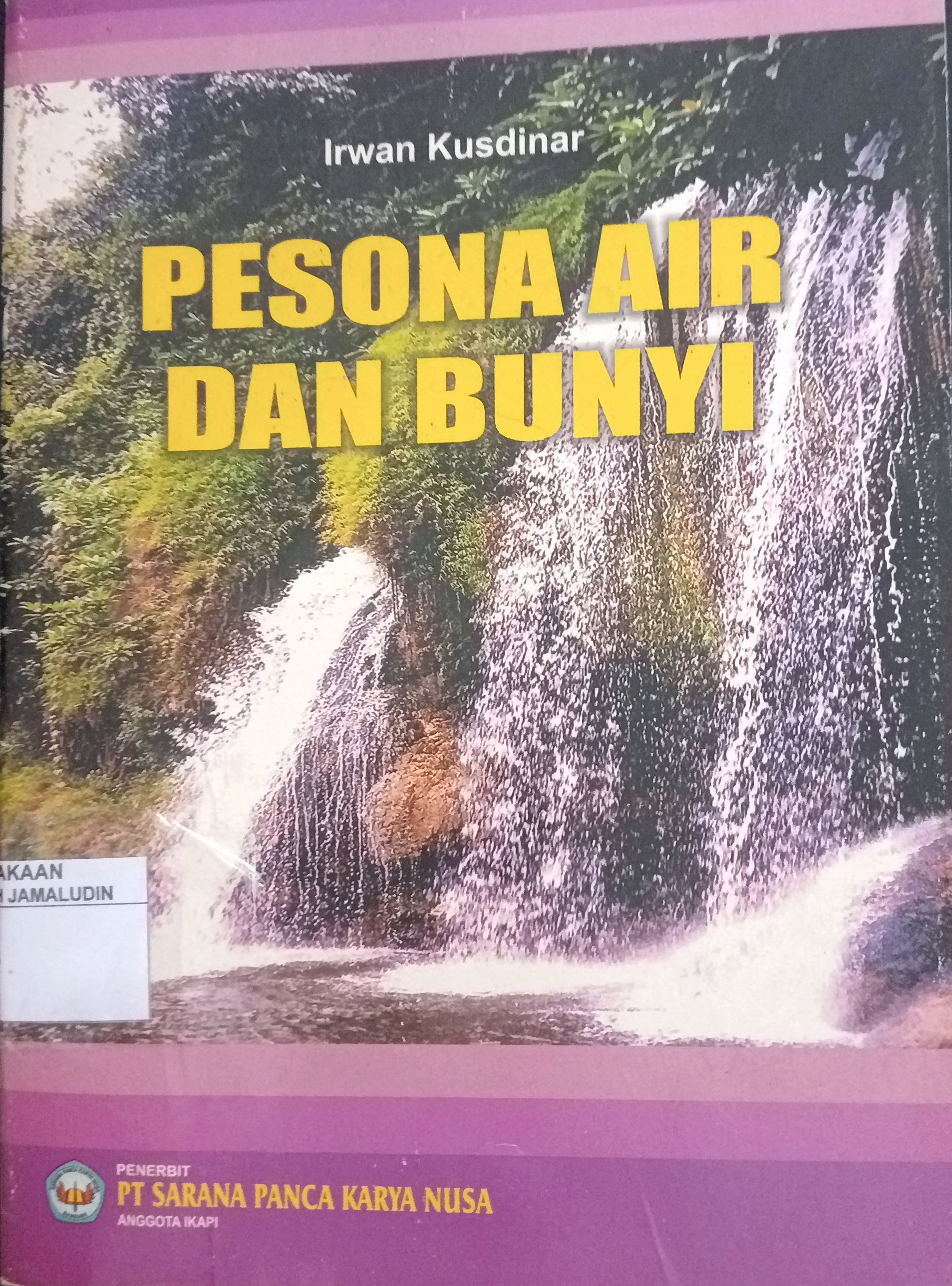 Sampul Pesona Air dan Bunyi