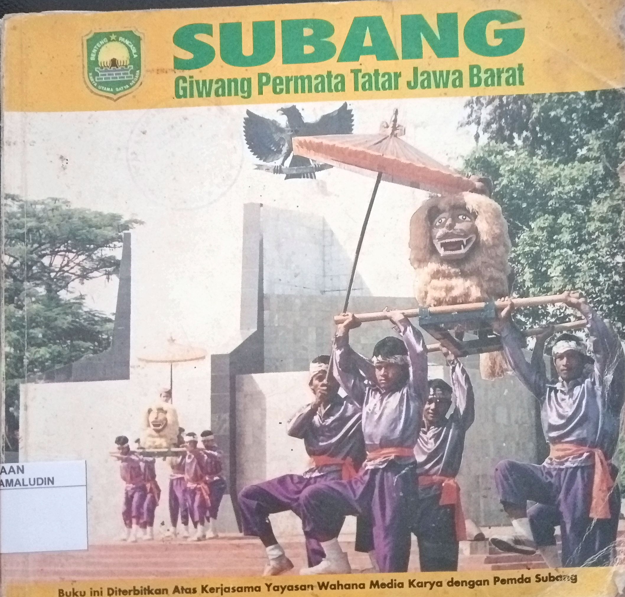 Sampul Subang Giwang Permata Tatar Jawa Barat