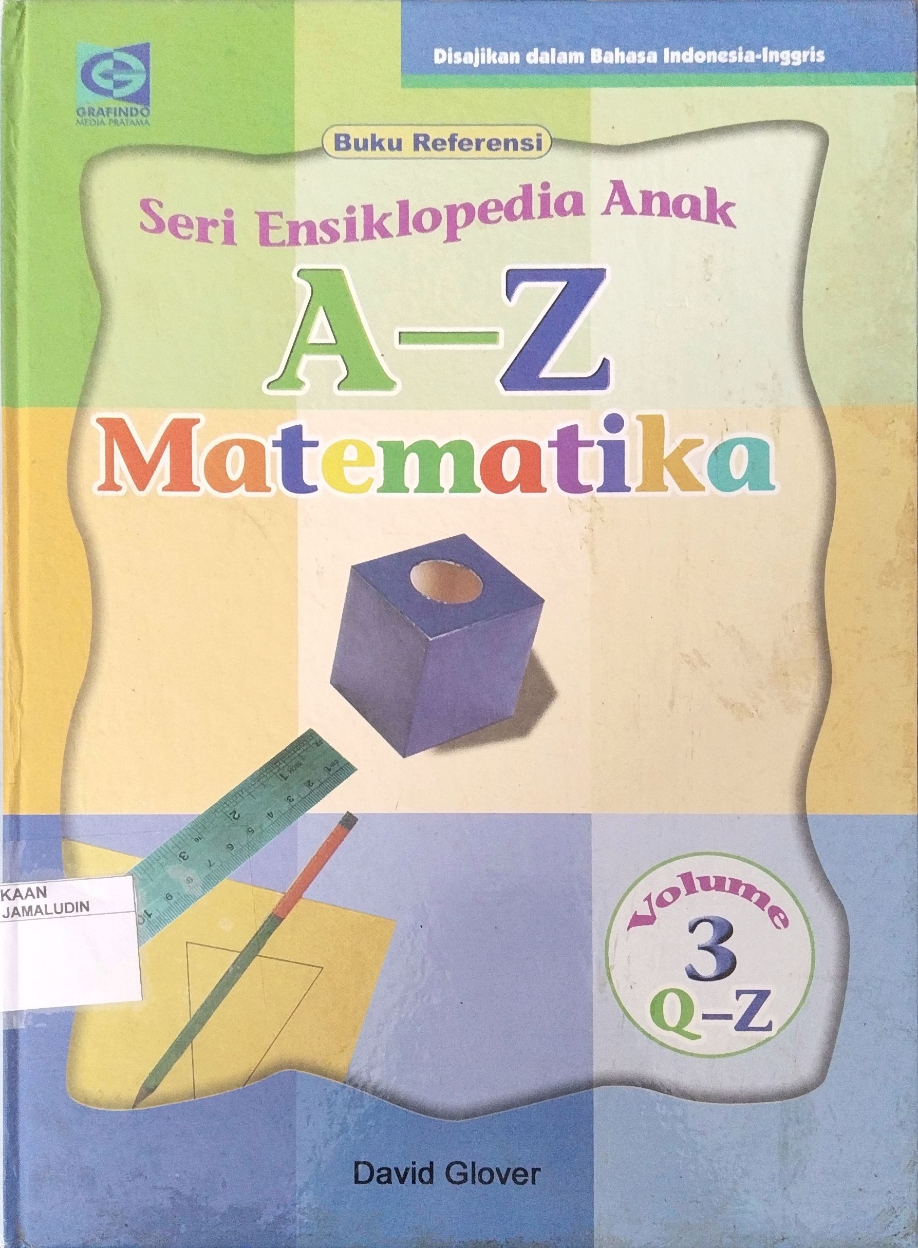 Sampul Seri Ensiklopedia Anak A-Z Matematika