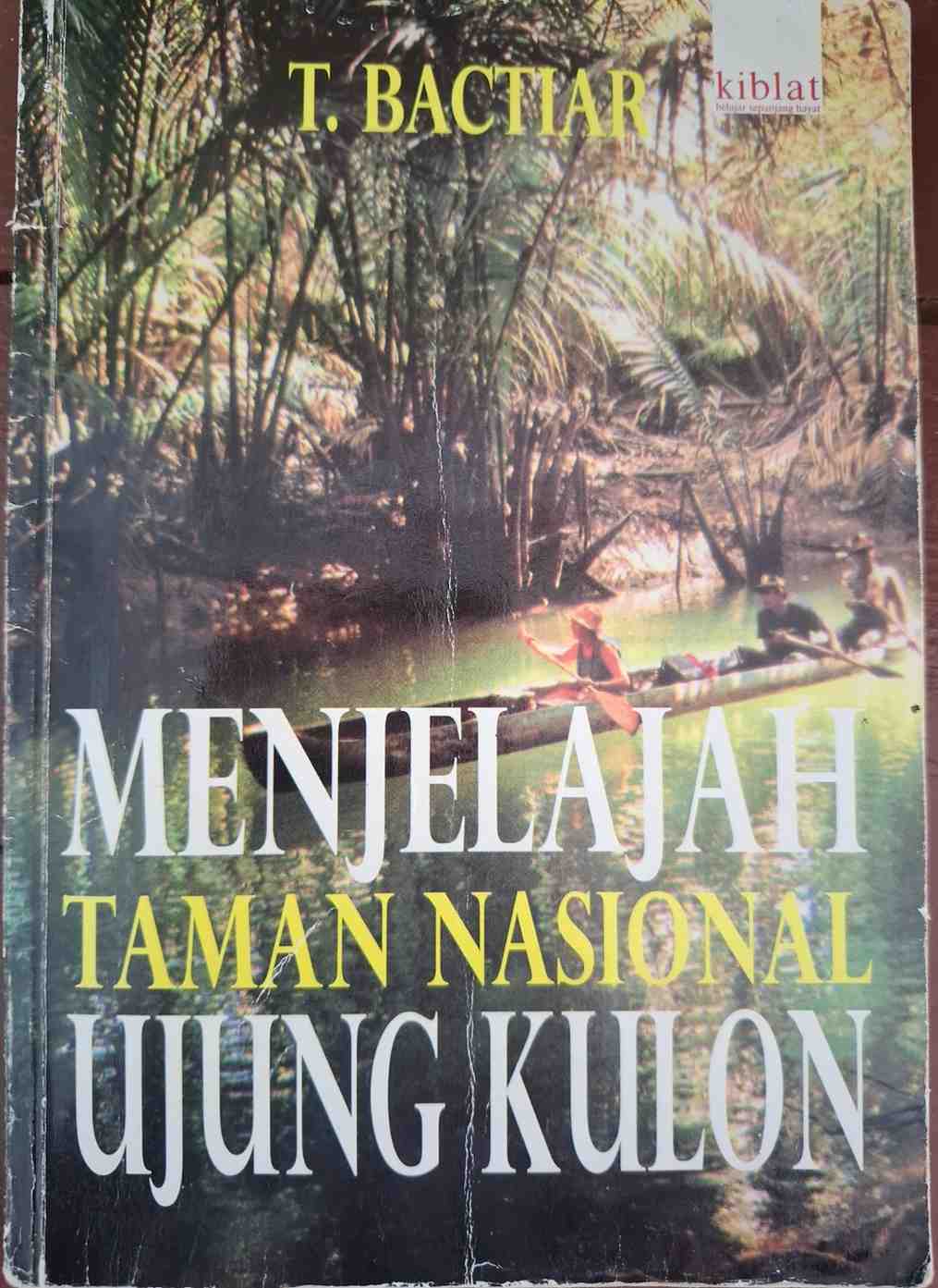 Sampul Menjelajah Taman Nasional ujung Kulon