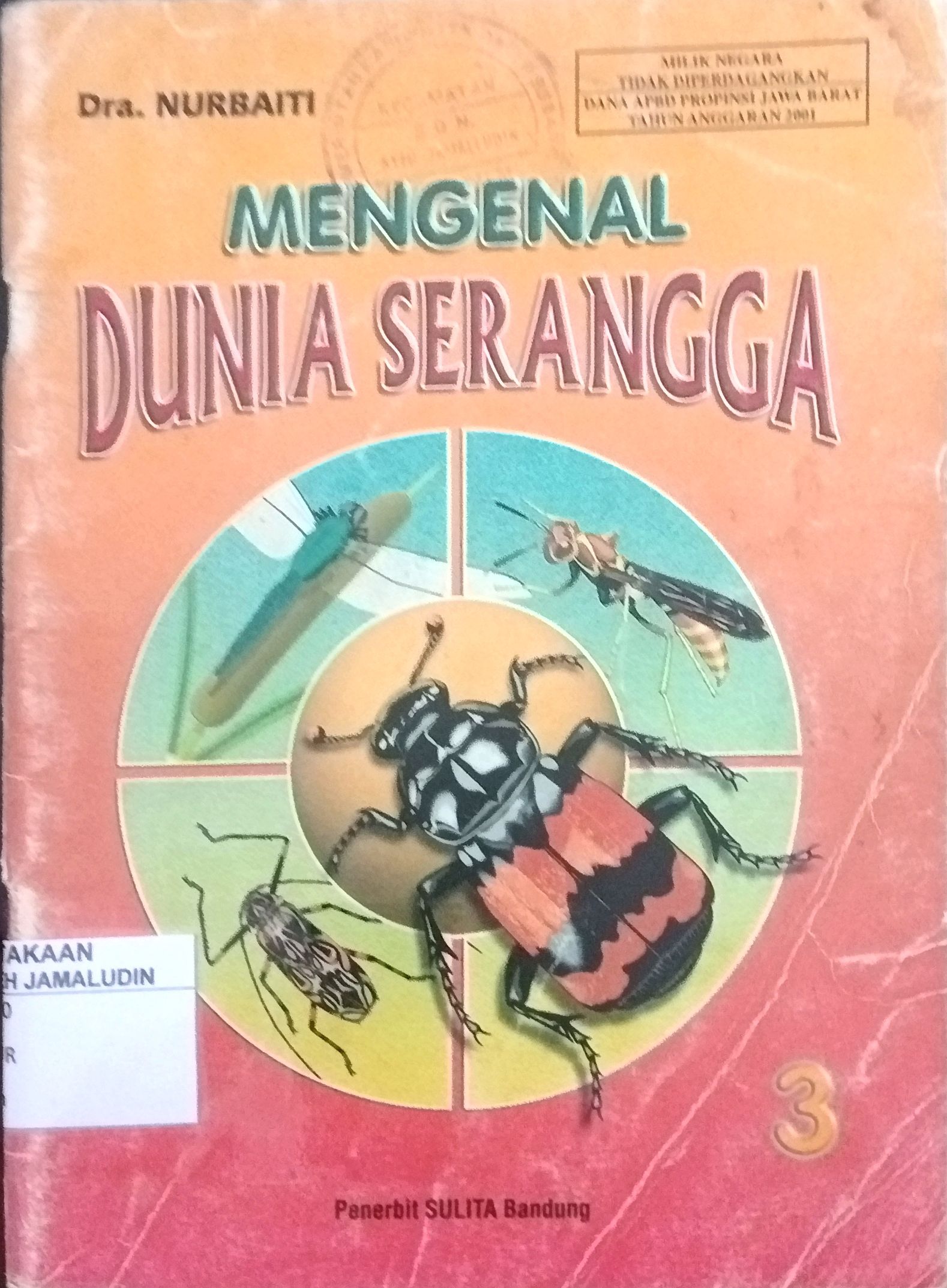 Sampul Mengenal Dunia Serangga