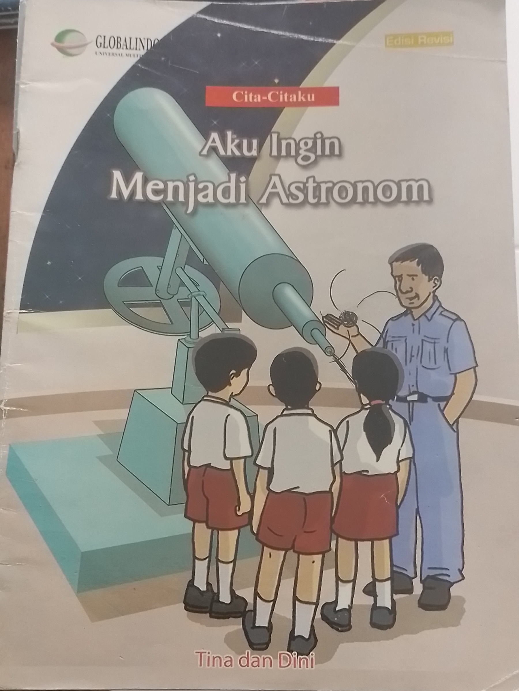 Sampul AKU INGIN JADI ASTRONOM