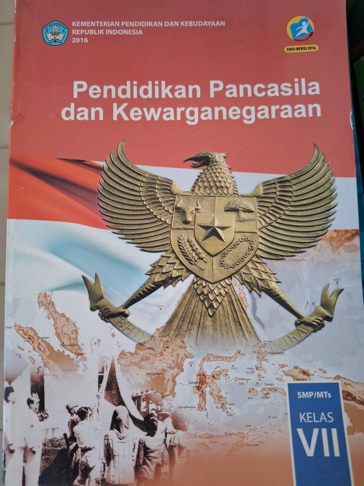 Sampul Pendidikan Jasmani, Olahraga, dan Kesehatan Untuk SMP/MTs Kelas VII