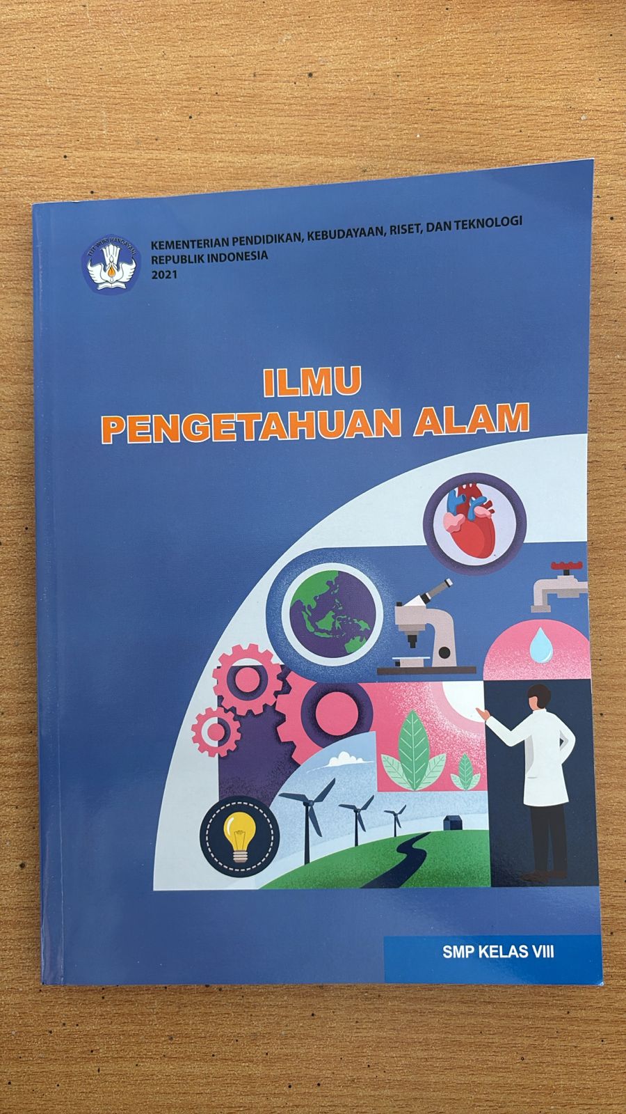 Sampul Ilmu Pengetahuan Alam Kelas VIII