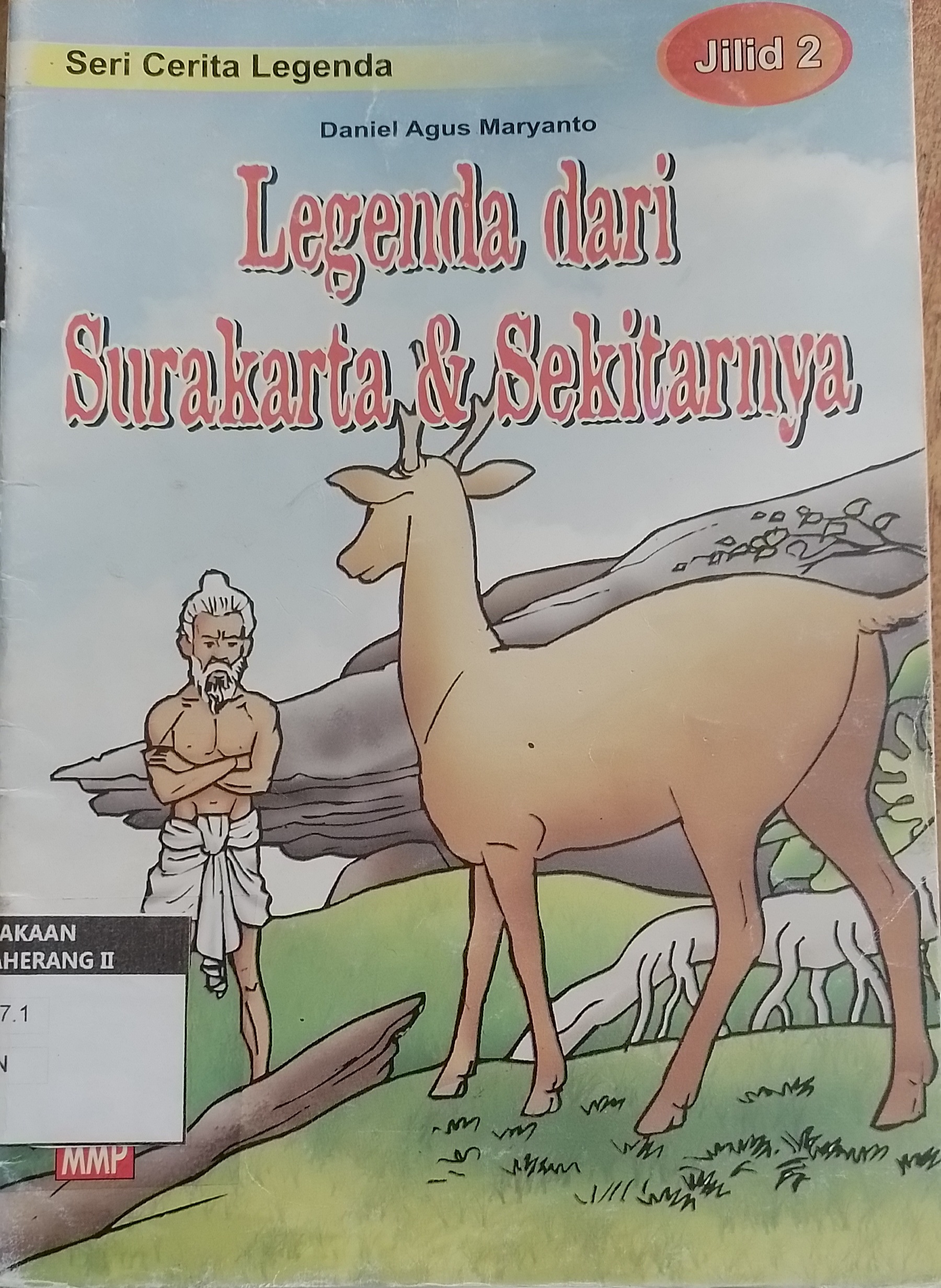 Sampul LEGENDA DARI SURAKARTA & SEKITARNYA