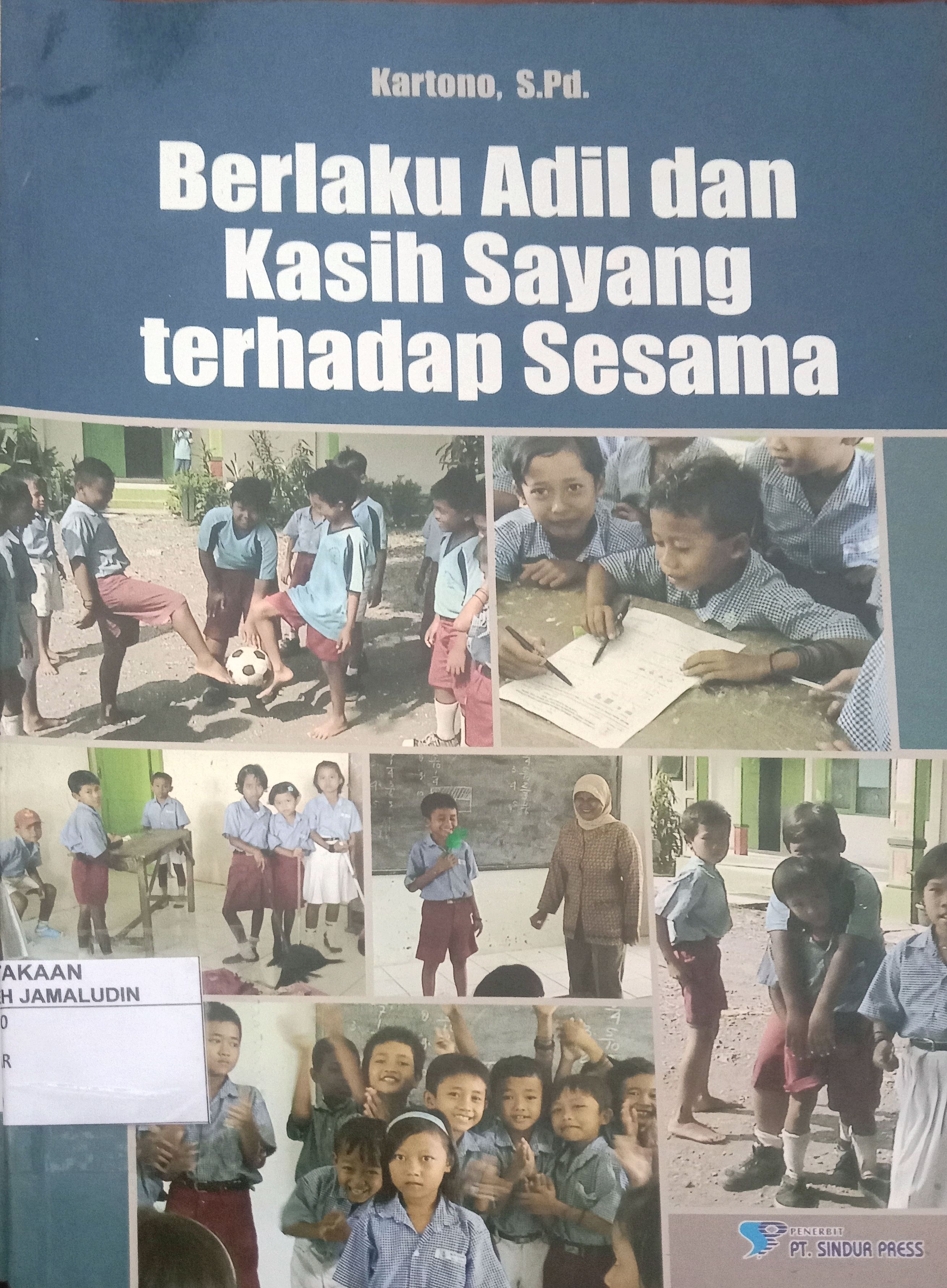 Sampul Berlaku Adil dan Kasih Sayang Terhadap Sesama