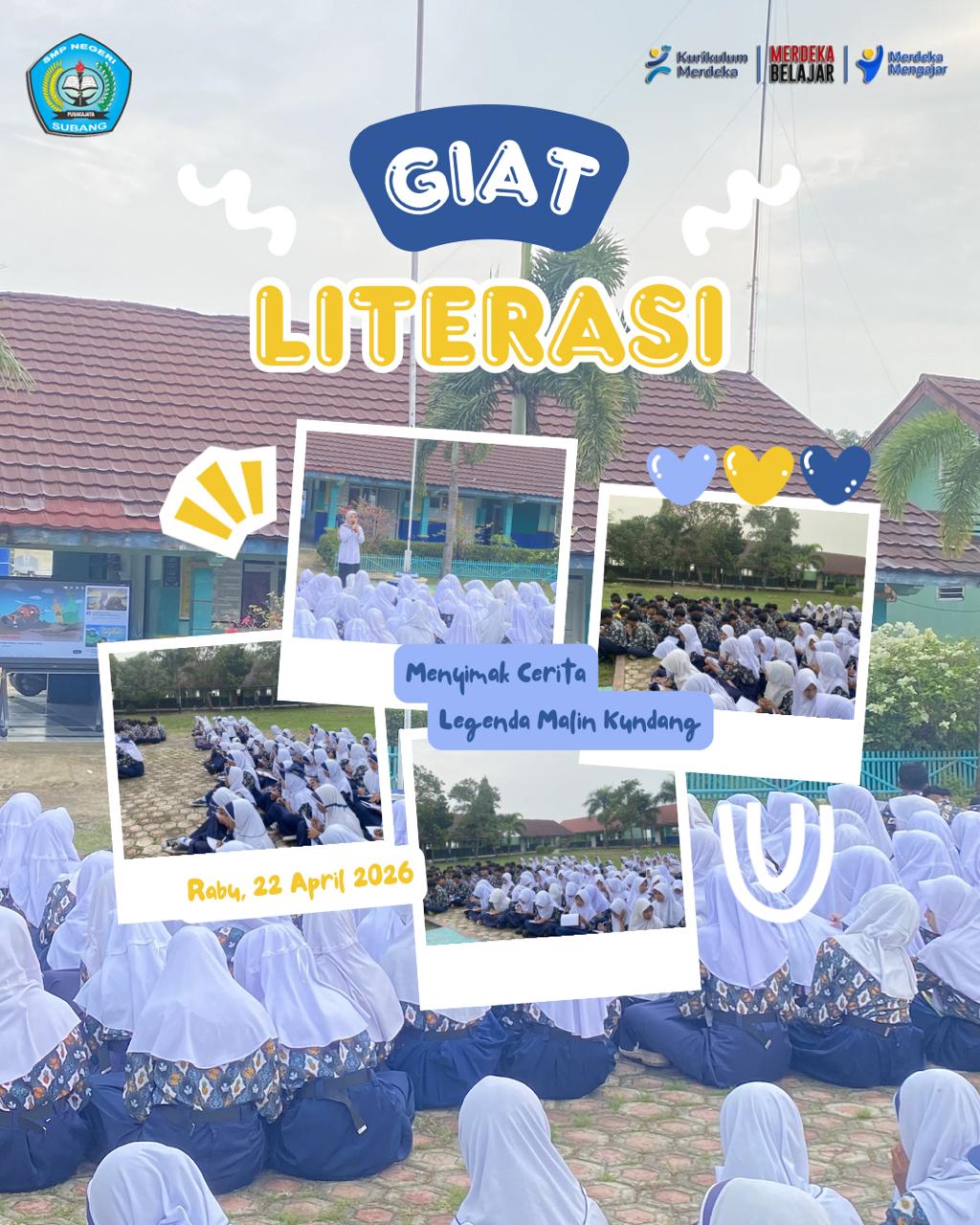 Kegiatan Literasi Mingguan